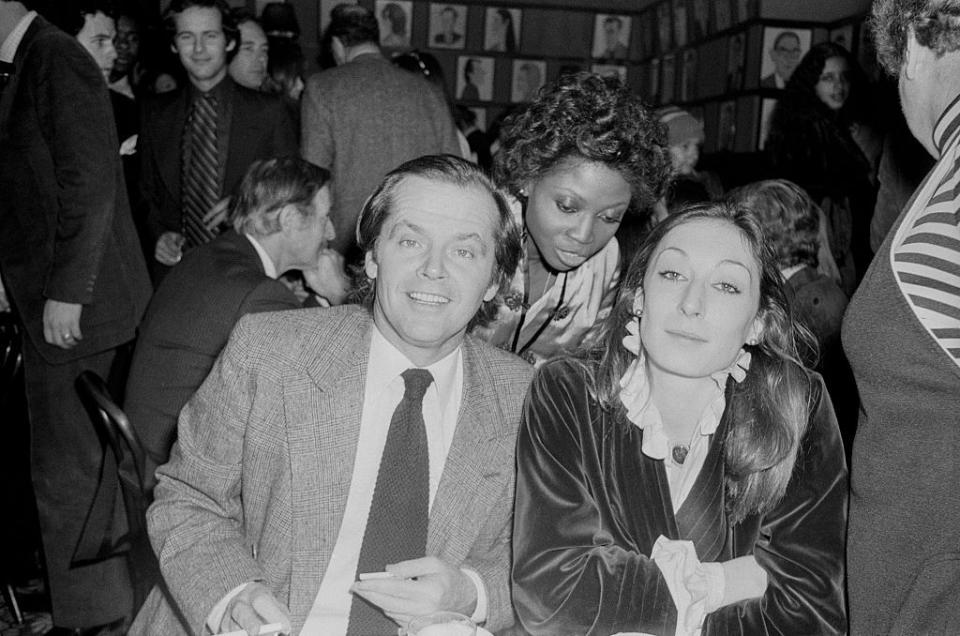 Jack Nicholson and Anjelica Huston