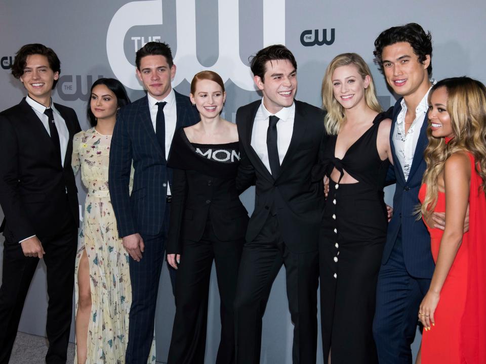 riverdale cast 2018 cw upfronts