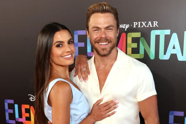 Jesse Grant/Getty for Disney Hayley Erbert and Derek Hough