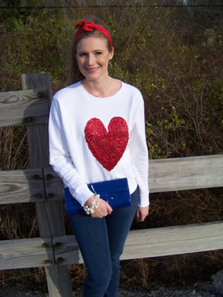 Red Heart Sweatshirt