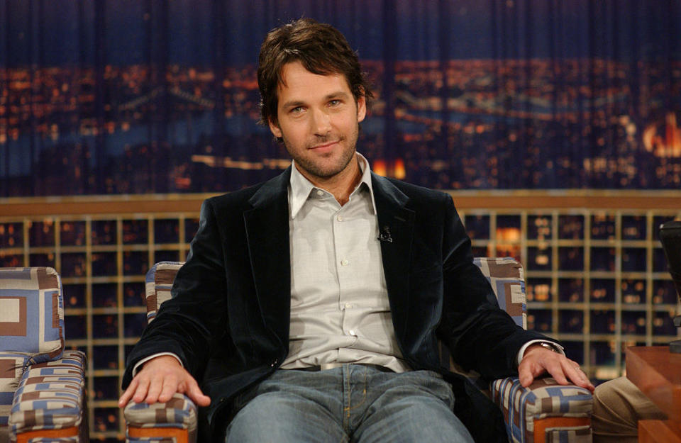 Paul being interviewed on a late night talk show