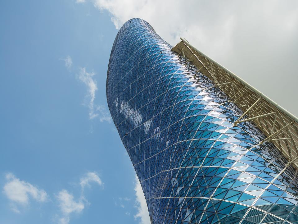 Capital Gate in Abu Dhabi