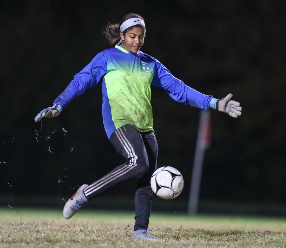 Emma Lopes, a three-sport athlete during her time at Tiverton High, will play soccer for Division I at St. Peter’s University.