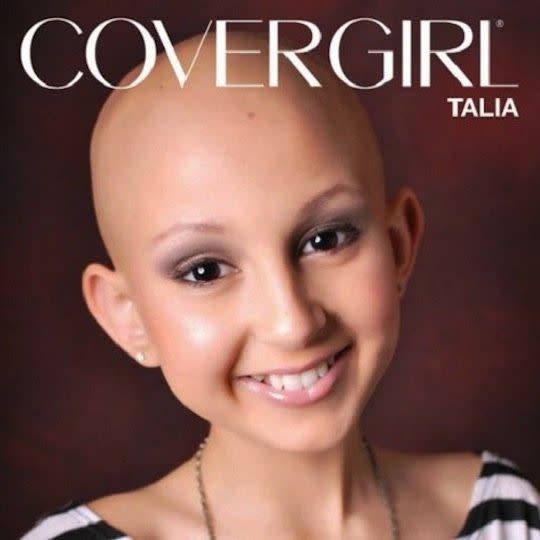 Talia Castellano's CoverGirl shot