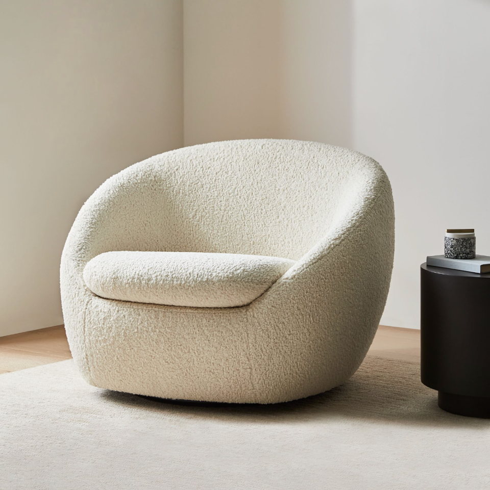 15) Cozy Swivel Chair