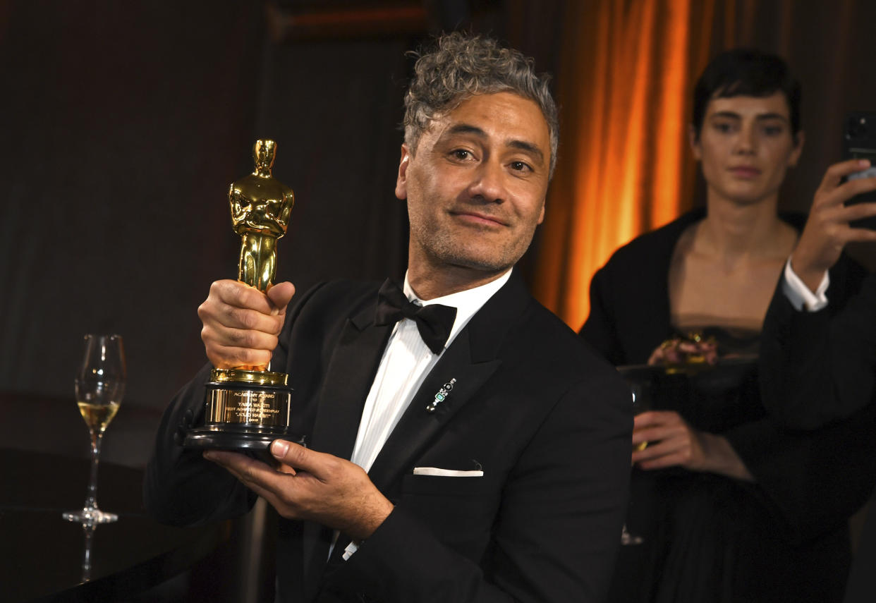 Taika Waititi attends the Governors Ball after the Oscars on Sunday, Feb. 9, 2020. (Photo by Richard Shotwell/Invision/AP)