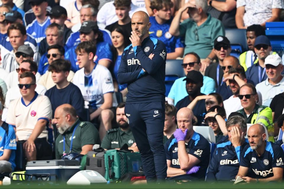 Enzo Maresca’s Chelsea were beaten in his first Premier League game in charge (Getty Images)