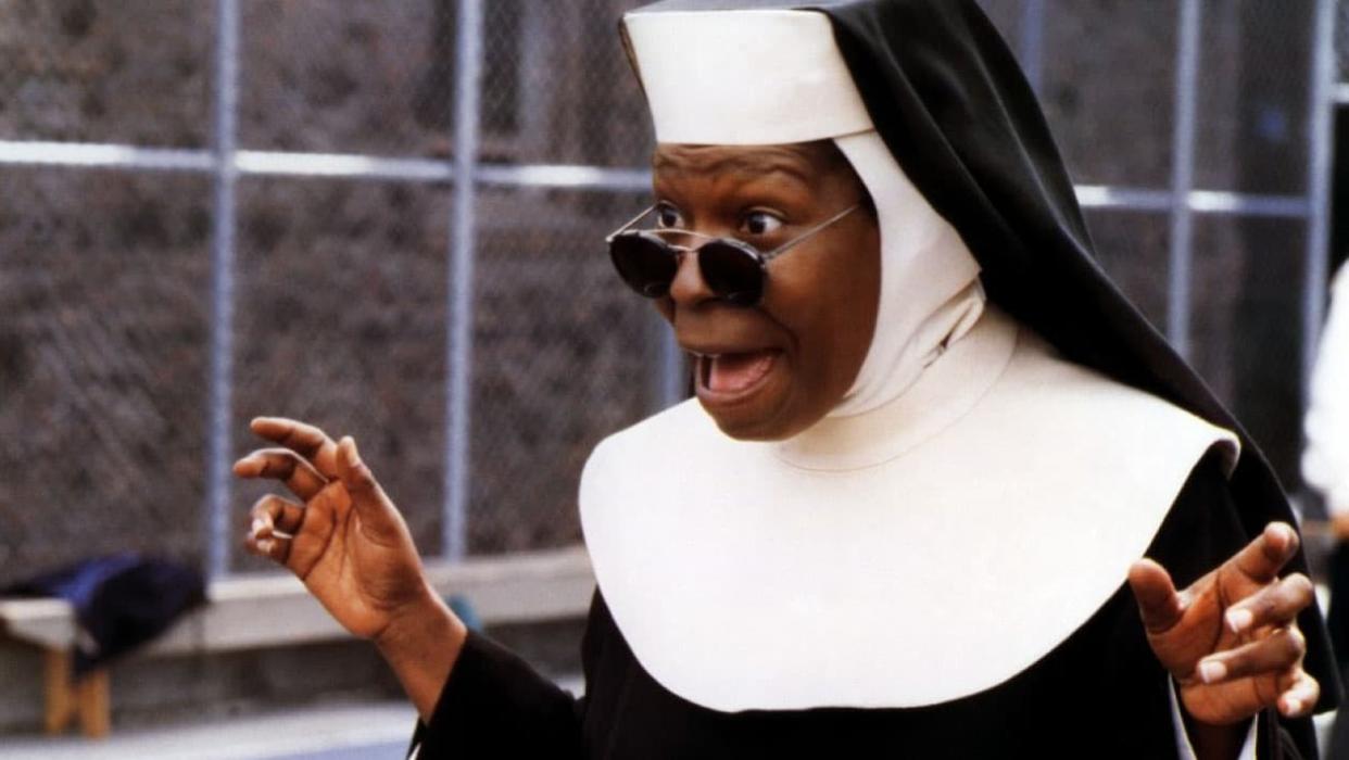 Whoopi Goldberg dans le rôle de Dolores Van Cartier. - Capture d'écran - Sister Act