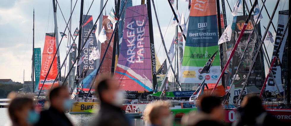 Une soirée privée sans gestes barrières à l'occasion de l'ouverture du village du Vendée Globe a fait polémique (photo d'illustration).
