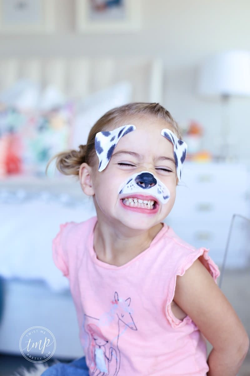 best halloween face paint ideas dalmation