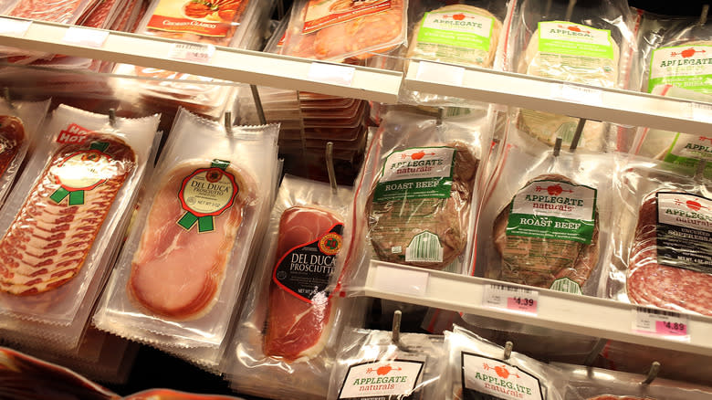 pre packaged deli meats