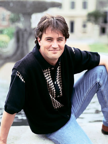 <b>MATTHEW PERRY</b><br> Chandler Bing: The uncredited inspiration for school portrait photographers across the country.