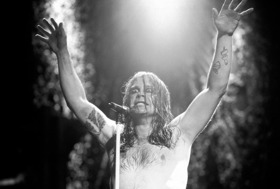 After being inducted with Black Sabbath in 2006, Ozzy Osbourne got a solo salute from the Rock & Roll Hall of Fame. Redferns