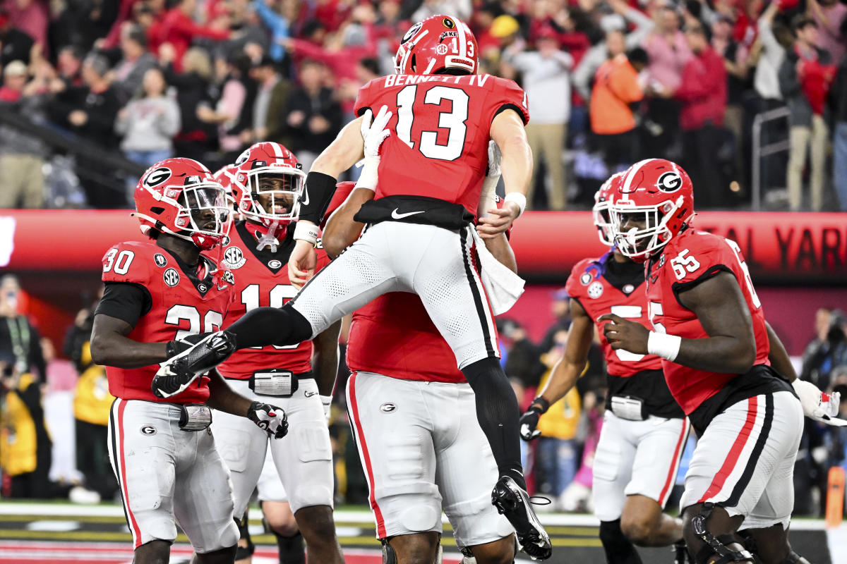 Georgia wins 2022 national championship over TCU in blowout, and becomes  inevitable.