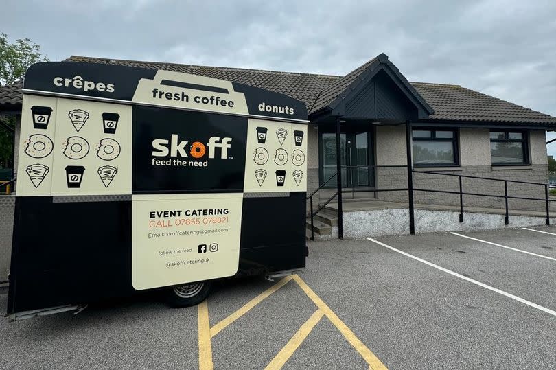 Skoff catering's food vans have proven to be a big hit, with the siblings set to expand into a new café