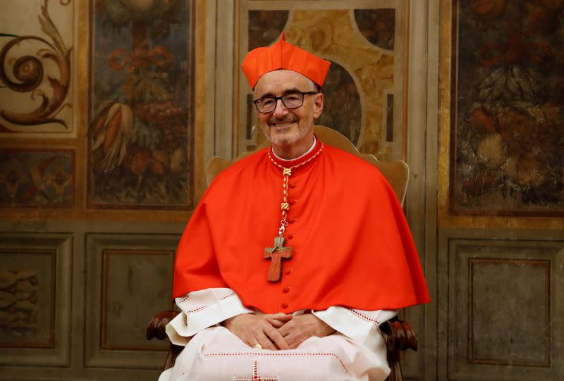 FILE PHOTO: 13 new cardinals attend a consistory ceremony at the Vatican