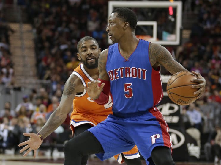 Kentavious Caldwell-Pope and the Lakers have entered a mutually beneficial business relationship. (AP)