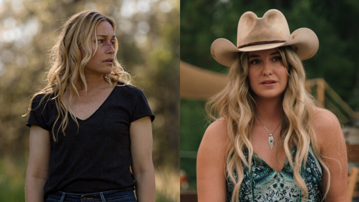  Summer and Abby in Yellowstone Season 5 