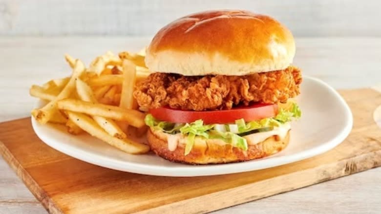 Bloomin' Chicken Sandwich