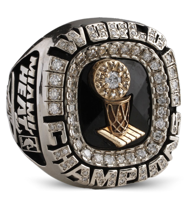 Check out NBA championship rings through the years