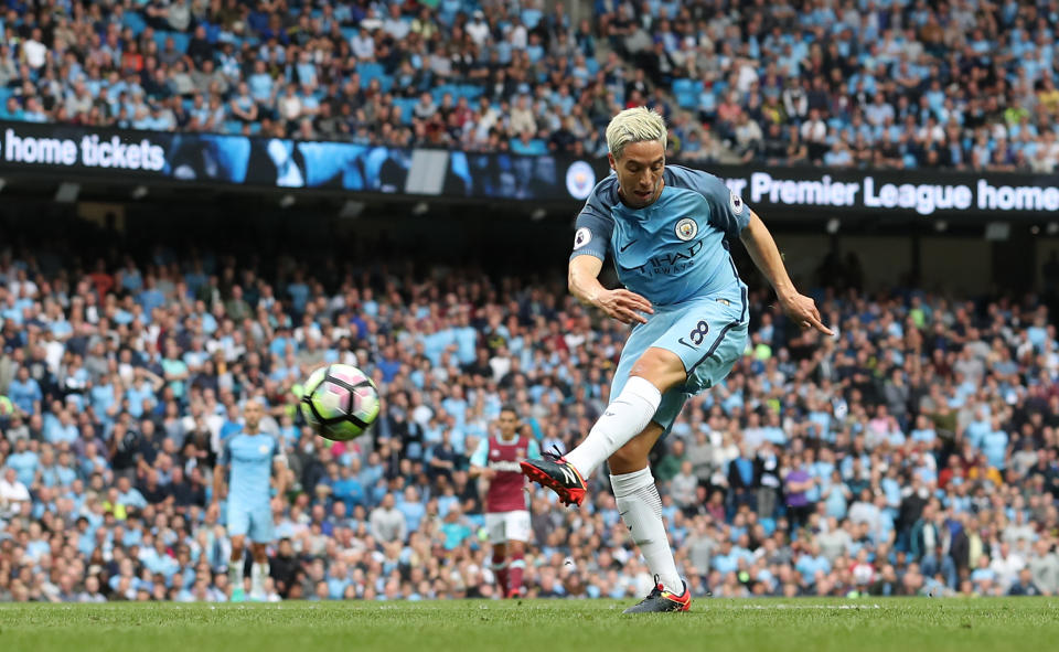 Samir Nasri was banned for a doping violation (Peter Byrne/PA)