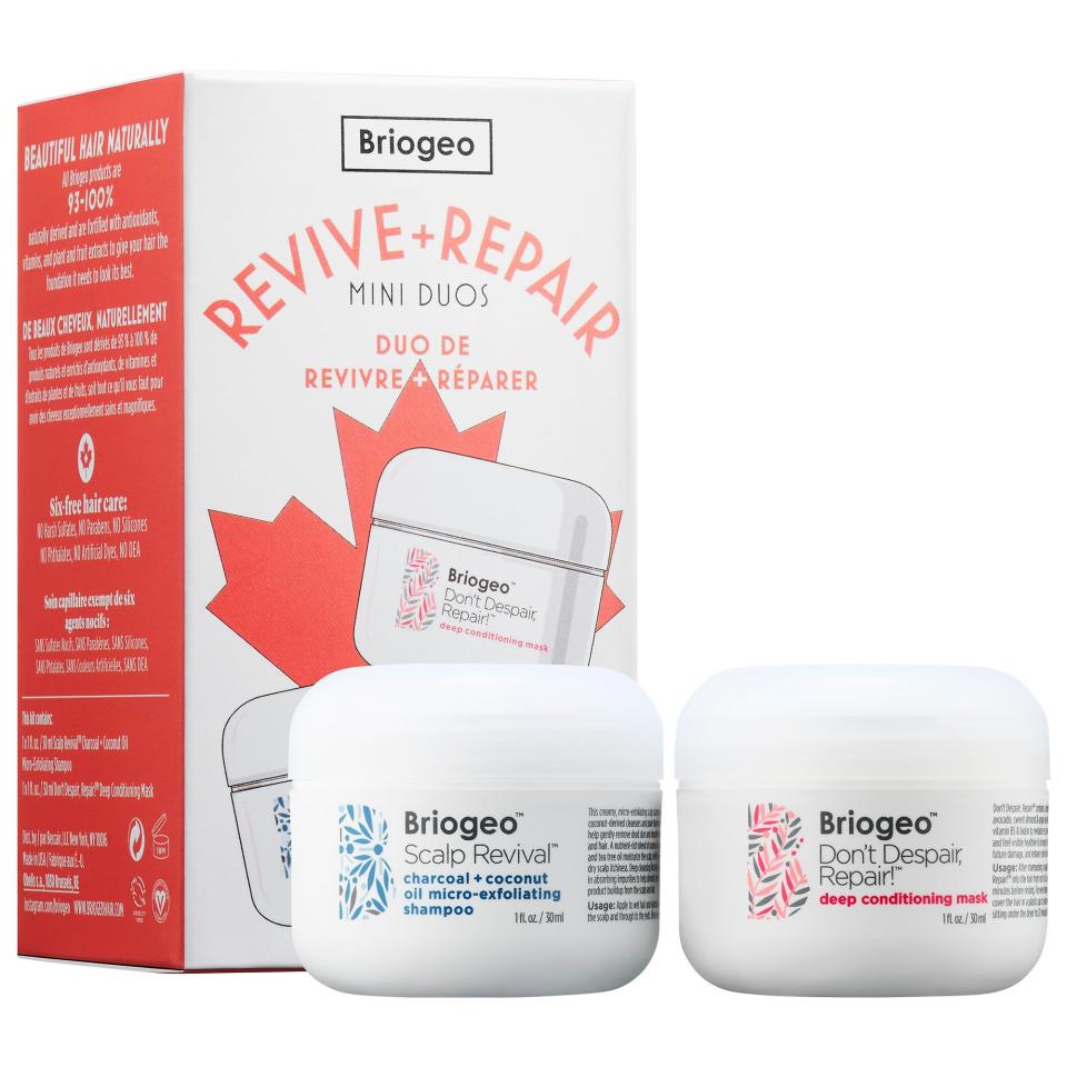 Briogeo Revive and Repair Mini Duos 