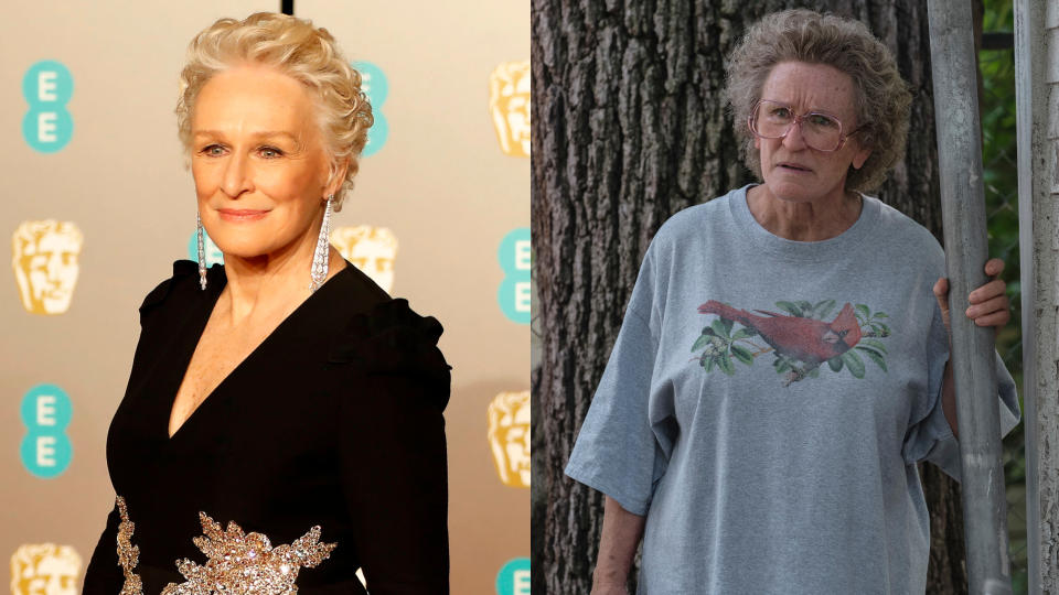 Glenn Close as Mamaw in Hillbilly Elegy 