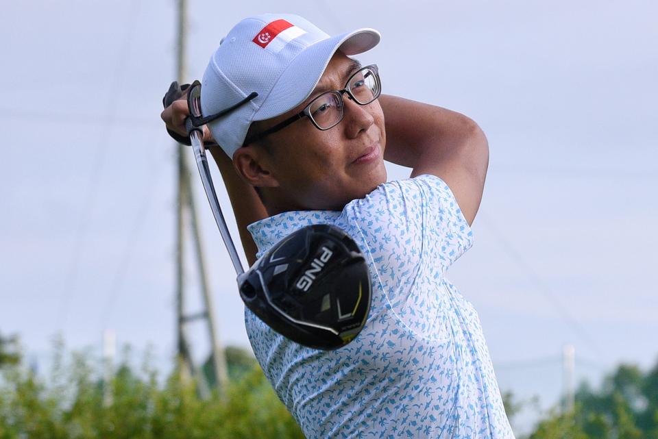 Singapore golfer Ryan Ang earns the tour card to compete in the Challenger PGA Tour of Australasia. (PHOTO: The Picture Suite/Singapore Golf Association)