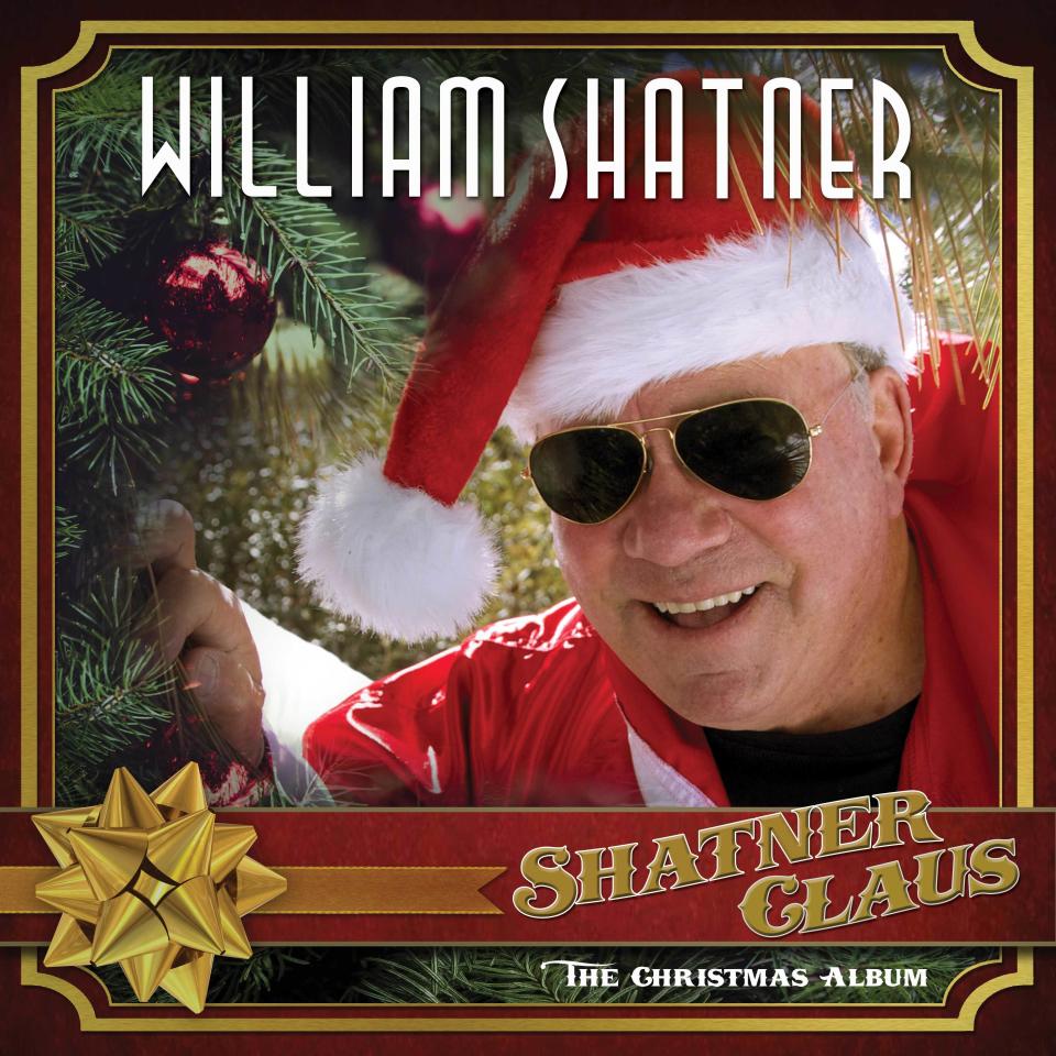 This cover image released by Cleopatra Records shows "Shatner Claus," a holiday album by William Shatner. (Cleopatra Records via AP)