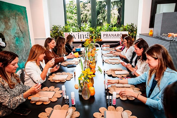 Taller de aceites esenciales con Pranarôm en el Living Day