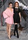 <p>Ella estuvo junto a Vanessa Hudgens, con quien coprotagoniza su nueva comedia.<br><br>Entertainment Tonight </p>