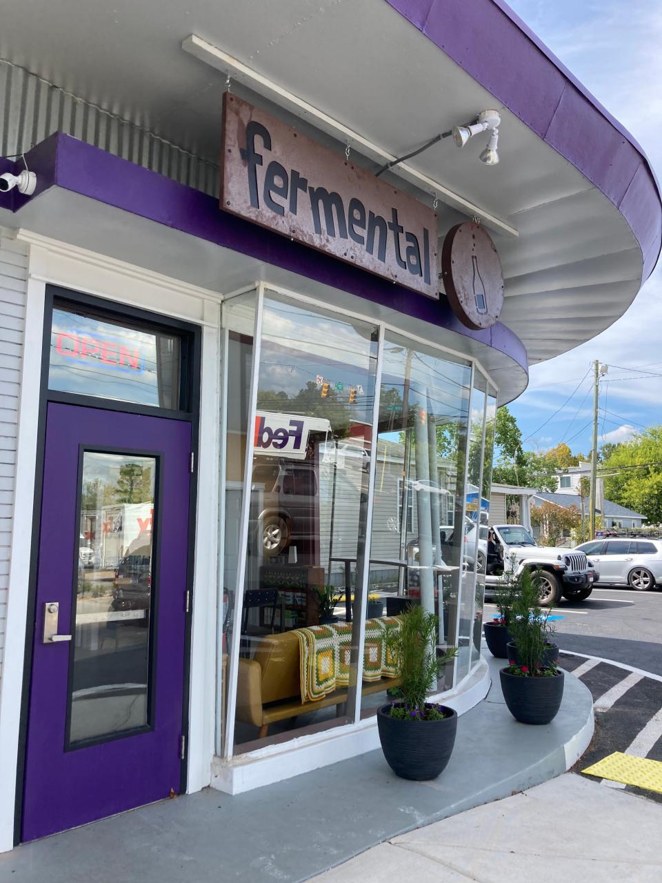 Fermental wine shop and beer garden is now open at its new location at 600 S. 17th St. in Wilmington, N.C. ALLISON BALLARD/STARNEWS