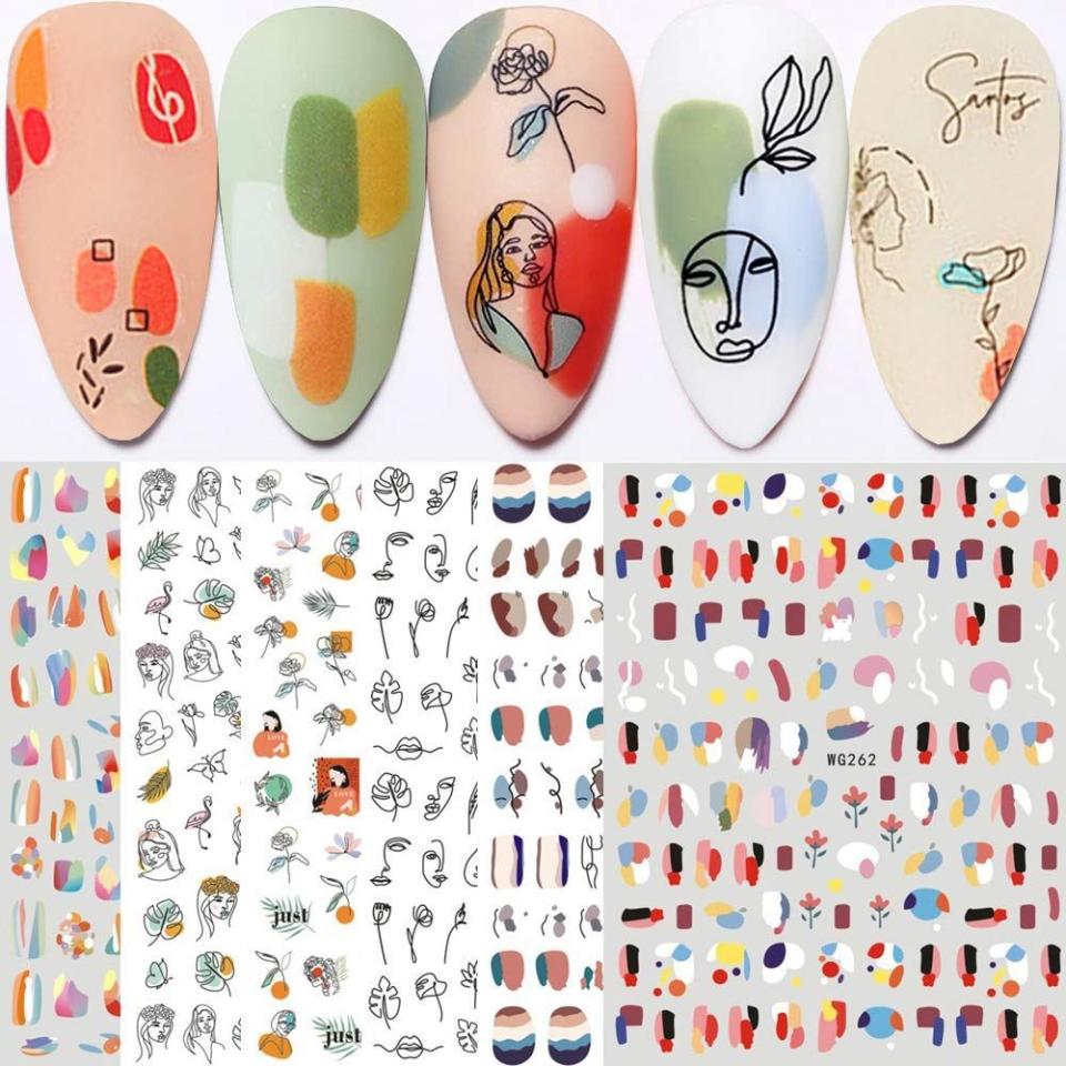 Graffiti Fun Nail Art Stickers