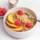 <p>Unlike quick-cooking oats, old-fashioned oatmeal has time to turn extra-creamy and luscious with just a few minutes more of cooking time. With a bit of milk and the toppings of your choice, this oatmeal recipe can be your go-to morning staple for a filling, healthy breakfast. <a href="https://www.eatingwell.com/recipe/269639/old-fashioned-oatmeal/" rel="nofollow noopener" target="_blank" data-ylk="slk:View Recipe;elm:context_link;itc:0;sec:content-canvas" class="link ">View Recipe</a></p>