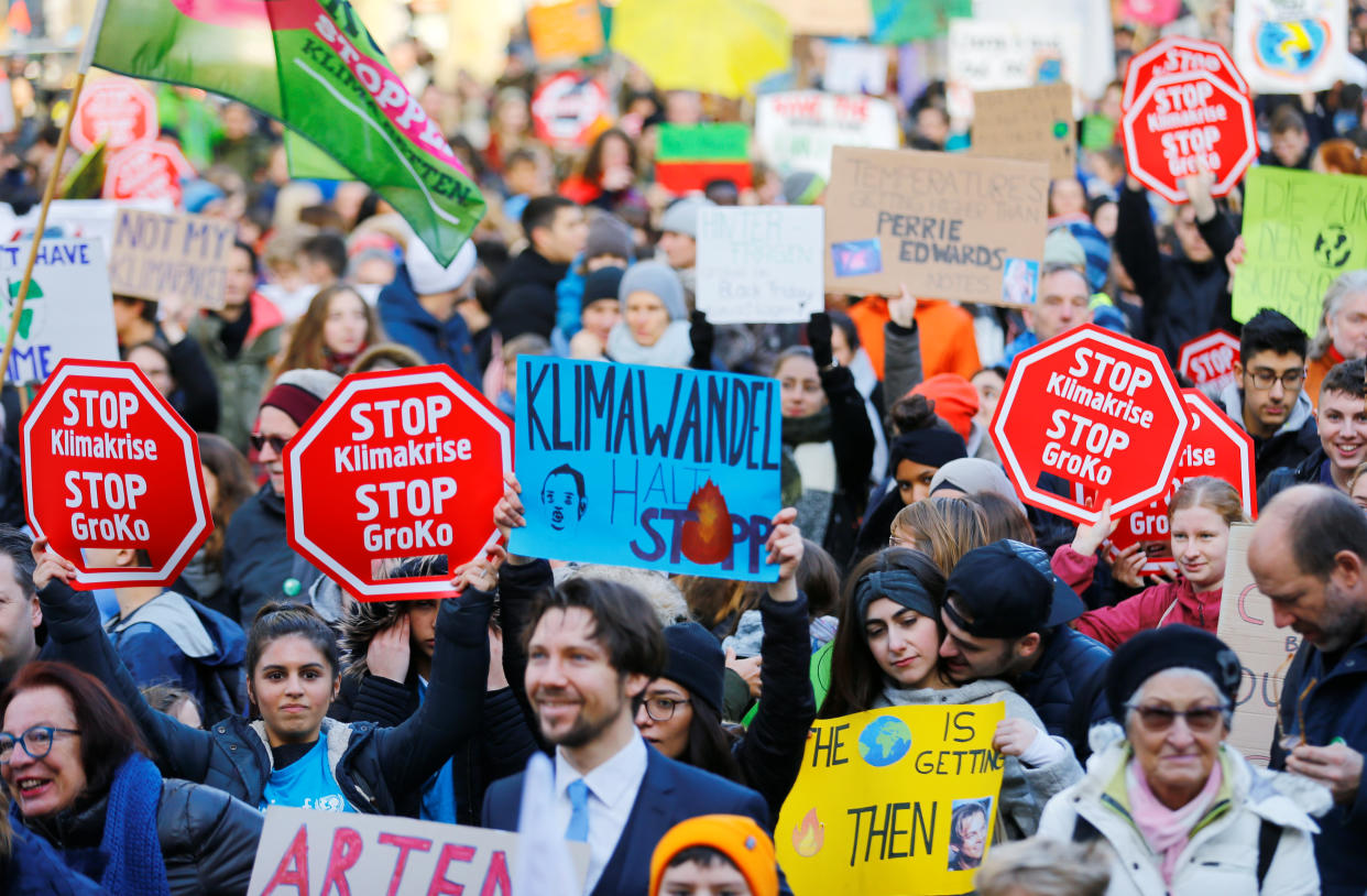 "Fridays For Future"-Protest im November 2019 in Köln (Bild: REUTERS/Thilo Schmuelgen)