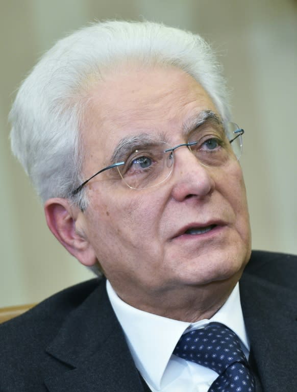 Italy President Sergio Mattarella has been in office since 2015