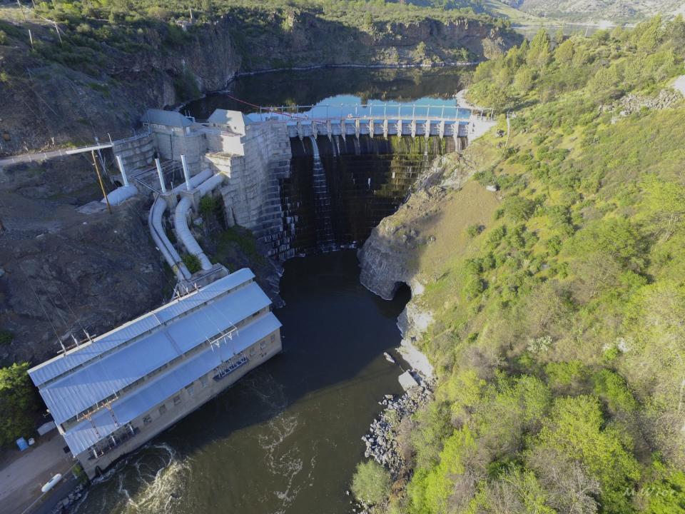 Copco No. 1 Unit. One of four dams slated for removal on the Klamath River