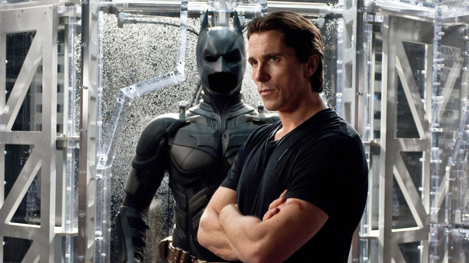 Christian Bale portrayed Batman in Christopher Nolan's trilogy of superhero movies. (Ron Phillips/DC Comics/Warner Bros)