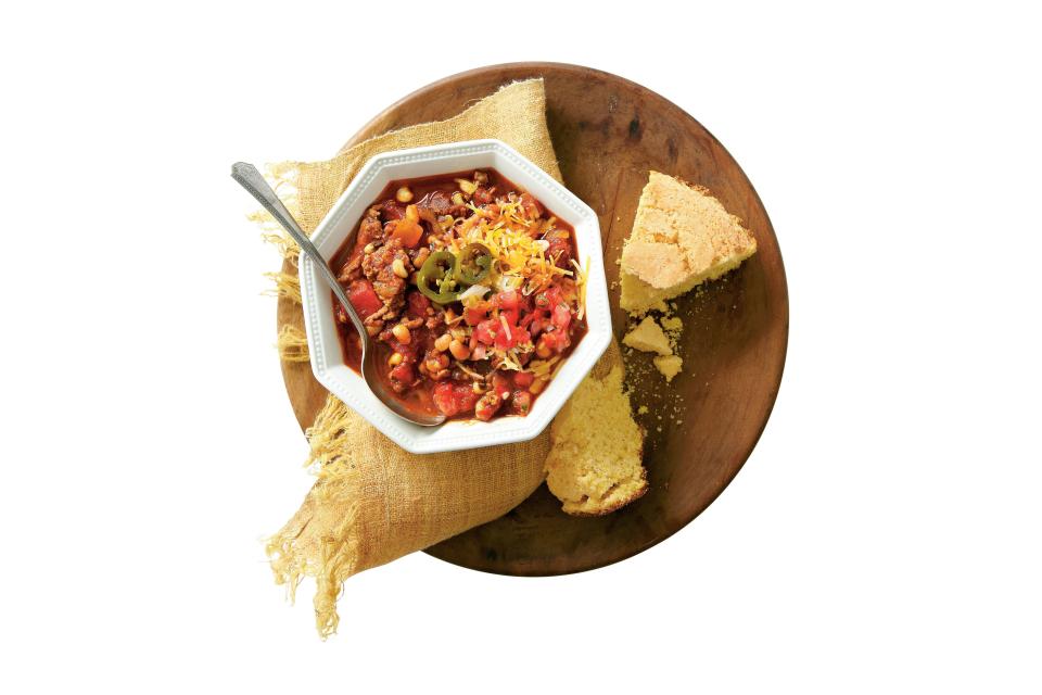 Beef-and-Black-eyed Pea Chili