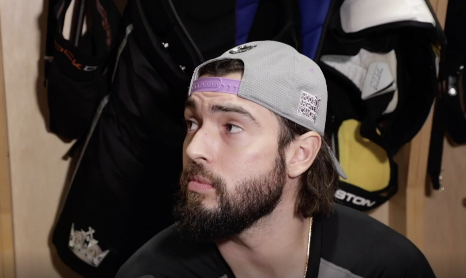 Drew Doughty is not impressed with certain factions of the media right now. (Getty)