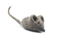 <p>Owners said this eco-friendly 100% wool toy was a "crowd-pleaser" that made felines "light up" with excitement and play until they got tired. </p> <p><strong>Buy it!</strong> The Tiniest Tiger's Wool Felt Mouse Cat Toy, $9; <a href="https://triple-t-studios.com/collections/cat-toys/products/eco-friendly-wool-mouse-felt-cat-toys" rel="nofollow noopener" target="_blank" data-ylk="slk:Triple-t-studios.com;elm:context_link;itc:0;sec:content-canvas" class="link ">Triple-t-studios.com</a></p> <p><strong>Expert tip:</strong> Don't be afraid to mix it up. "Offering a variety of toy types — some that roll, some that make noise, some they can bite, some big enough for them to hold and kick — and using a wand toy are great ways to figure out your cat's preferred way to play," Bell shares.</p>