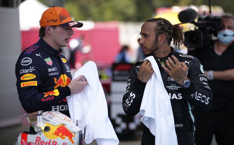 Max Verstappen y Lewis Hamilton intercambiaron declaraciones picantes antes del Gran Premio de Rusia.