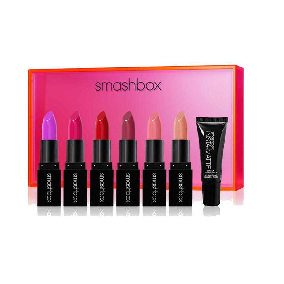 Smashbox Lipstick + Lip Mattifier Set