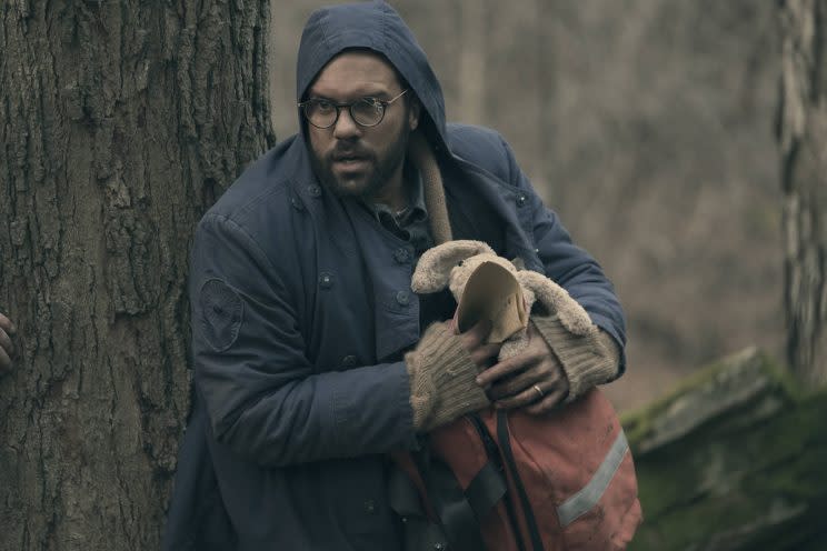 O-T Fagbenle as Luke in Hulu's The Handmaid's Tale. (Credit: George Kraychyk/Hulu)