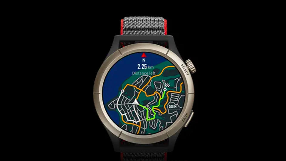 Amazfit Cheetah Pro GPS watch maps