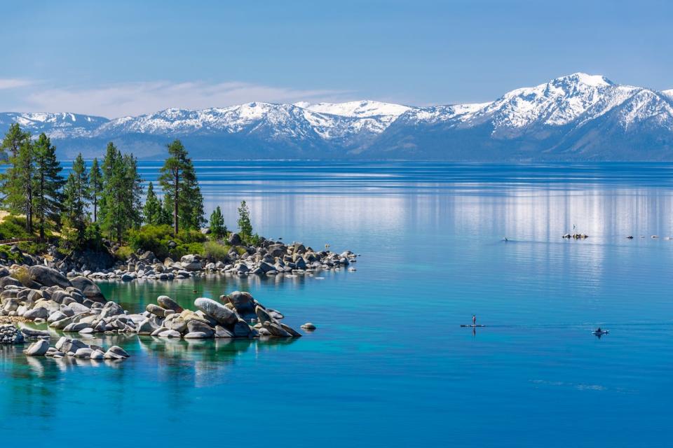 Lake Tahoe is the most beautiful thing in the US.