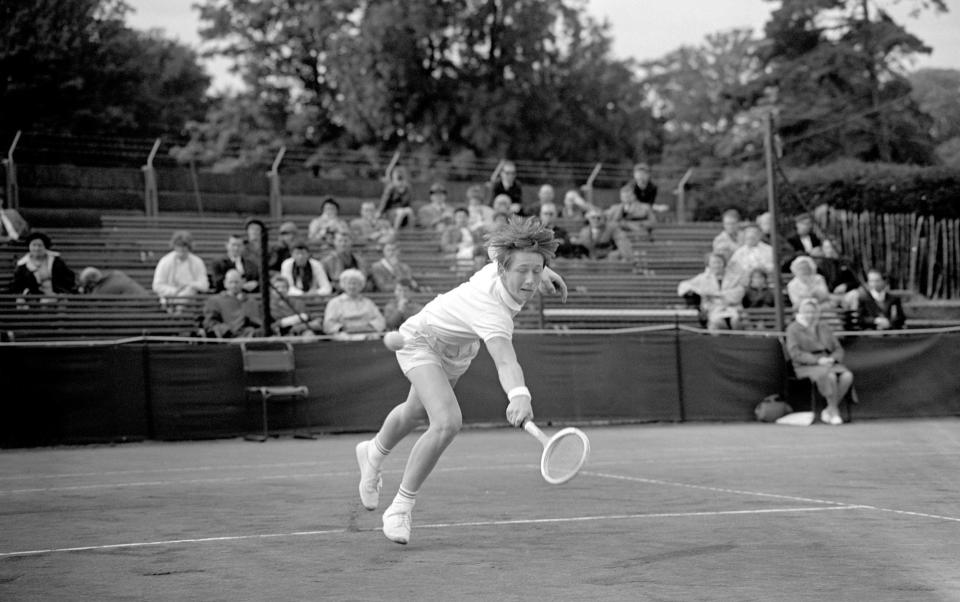 Playing in the Boys Singles at Wimbledon: in 1966 he beat future pro David Lloyd in the final