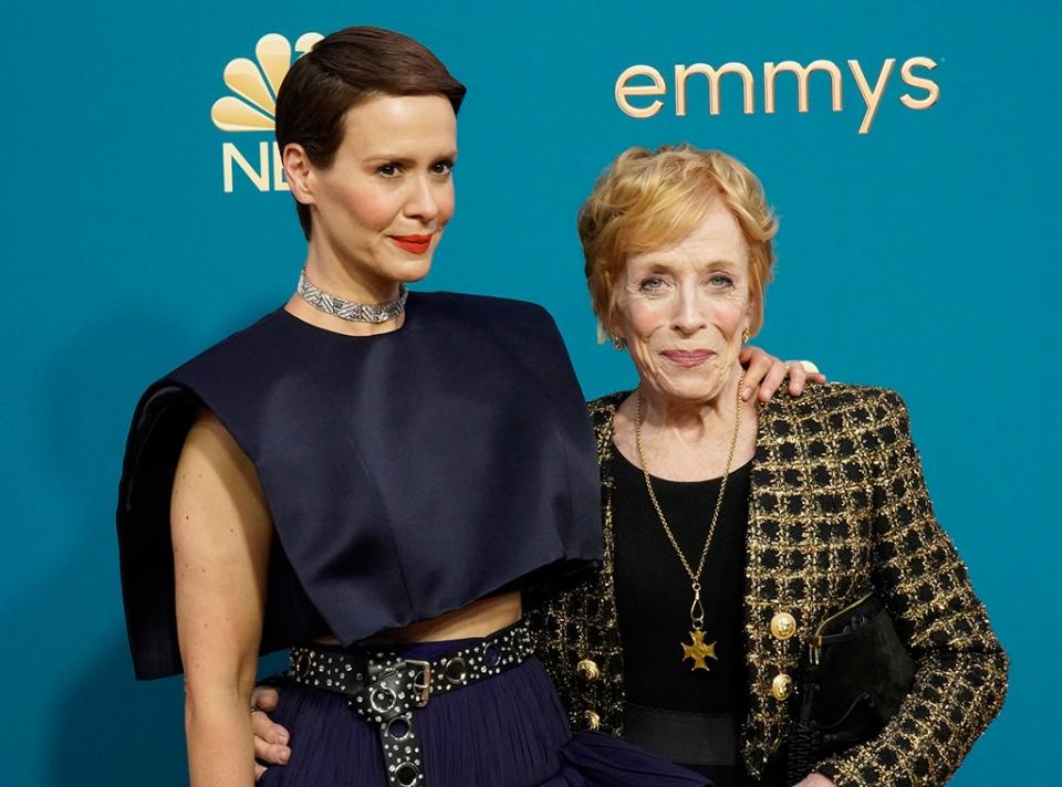 Sarah Paulson, Holland Taylor, 2022 Emmy Awards, Emmys, Couples