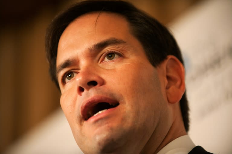 Republican presidential candidate Sen. Marco Rubio has vowed to scrap Obama's Iran deal if he wins the presidency