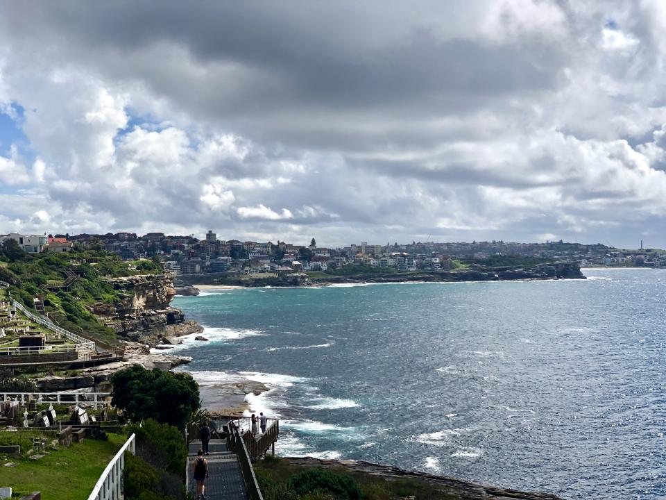 The treats were found on the popular walking trail between Bondi and Coogee. Source: Samuel Hussey